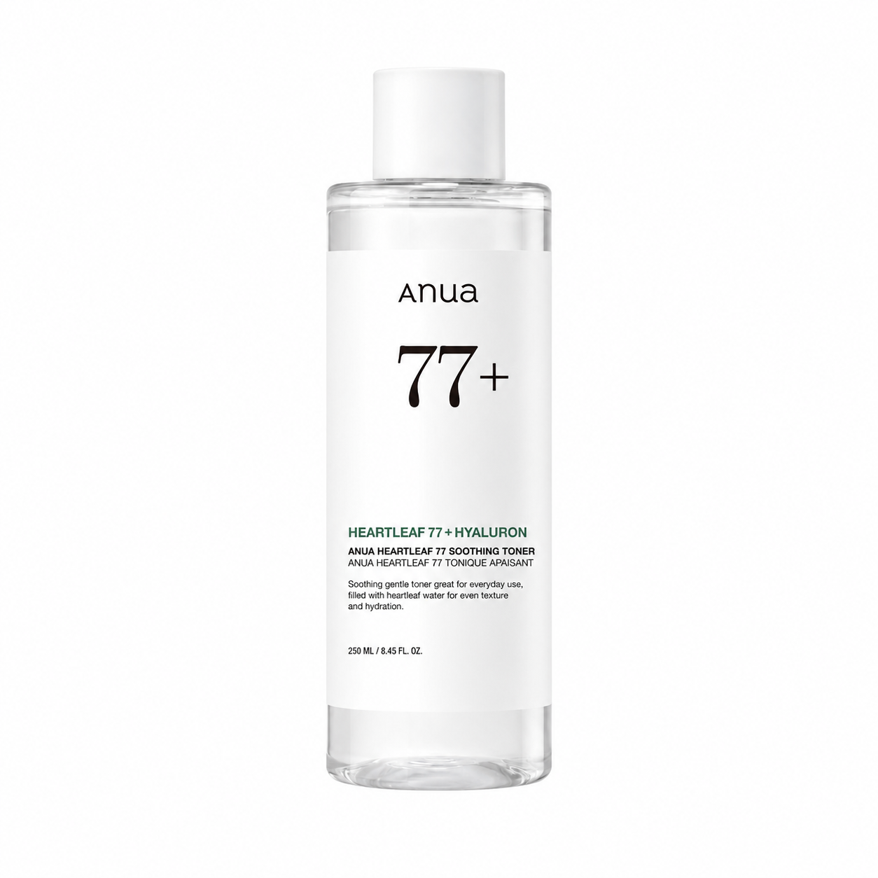 Anua - Heartleaf 77 + Hyaluron Soothing Toner, 250ml